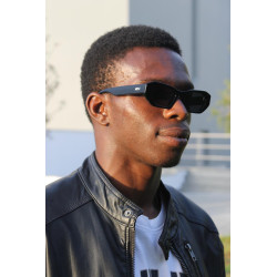 Black wave sunglasses