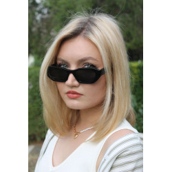 Black wave sunglasses